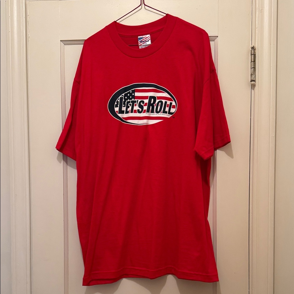 *NWT* Let's Roll Women's Red Short Sleeve Tee
